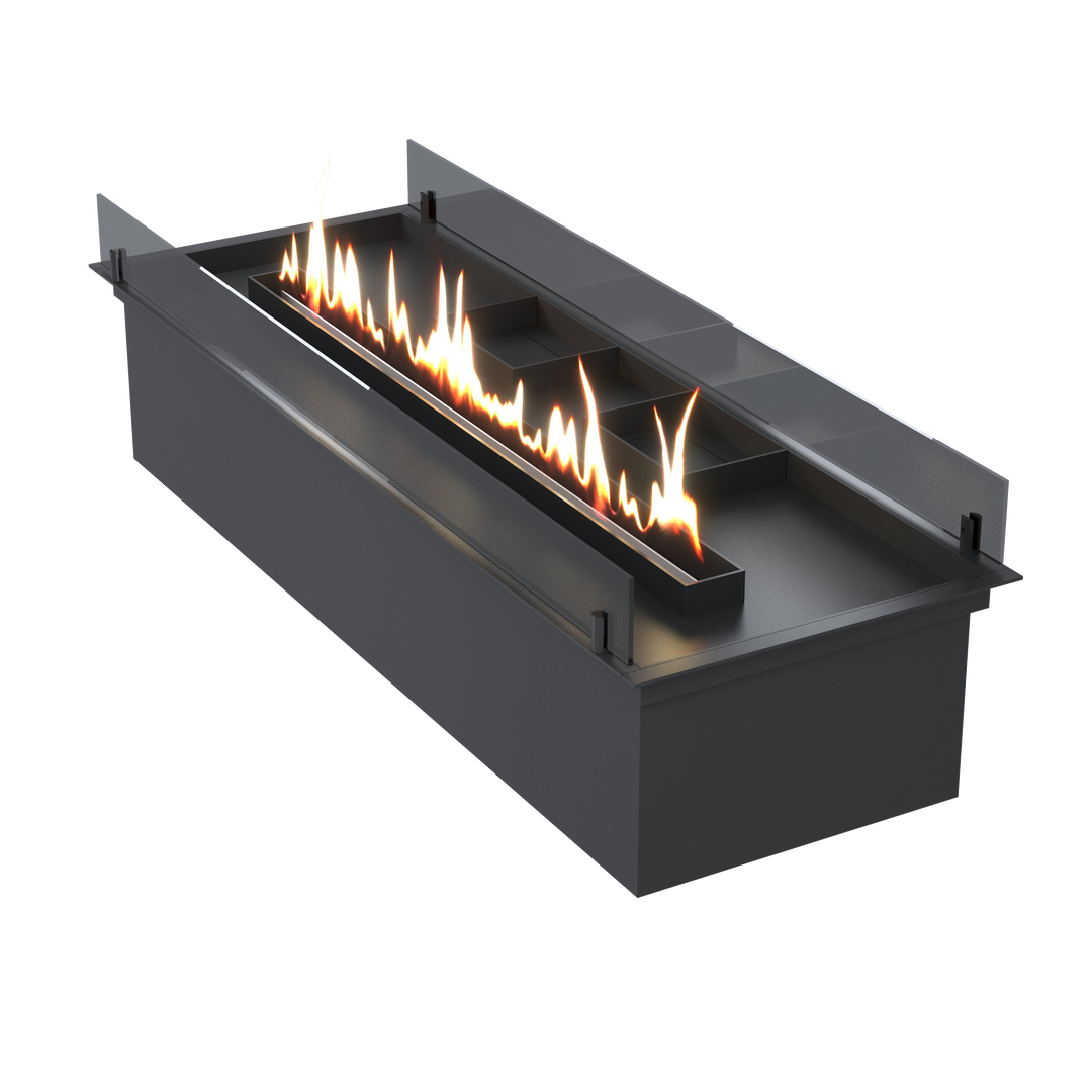 Bioethanol SmartFire Fernbedienung - PRIME A6 120cm mit Deko
