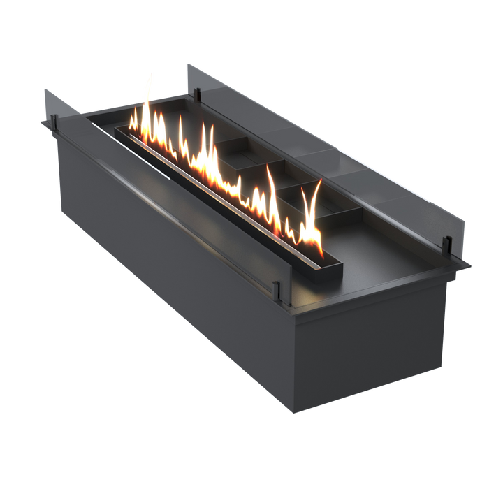 Bioethanol SmartFire Fernbedienung - PRIME A6 120cm mit Deko